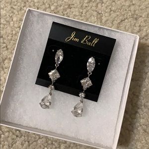 Cubic Zirconia Formal Earrings
